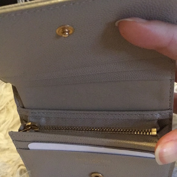 YSL Wallet in Sea Salt colour - Picture 11 of 13
